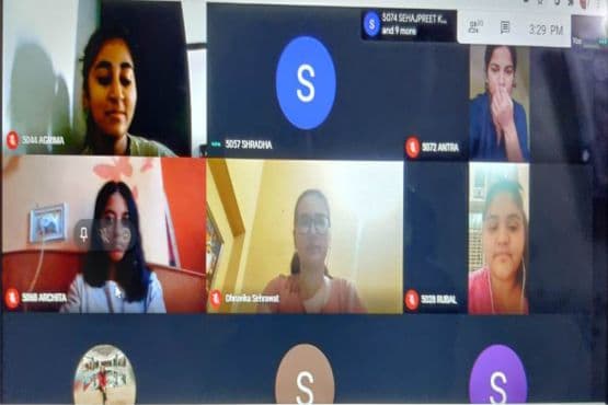 Live virtual classroom